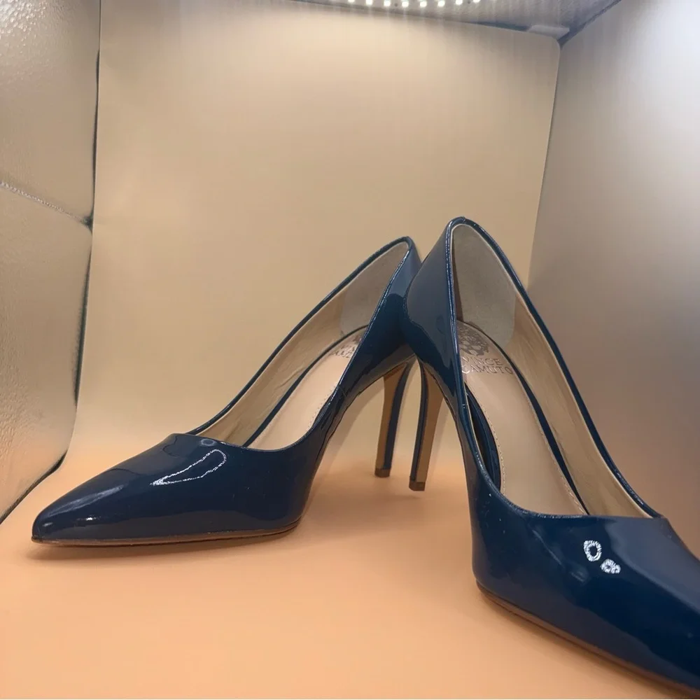 Vince Camuto glossy teal